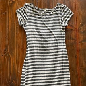 Long striped dress